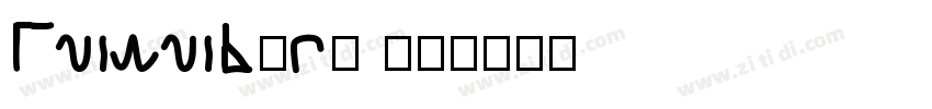 NaikaiFont JP字体转换